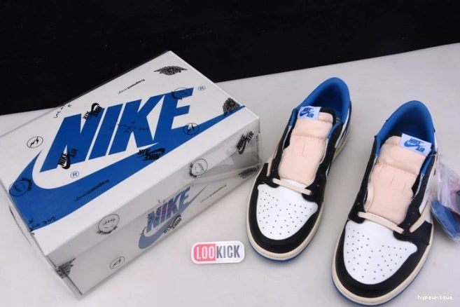 HYPE Travis Retro Jordan 1 x x Scott Fragment Design DM7866-140 Low Air 0708